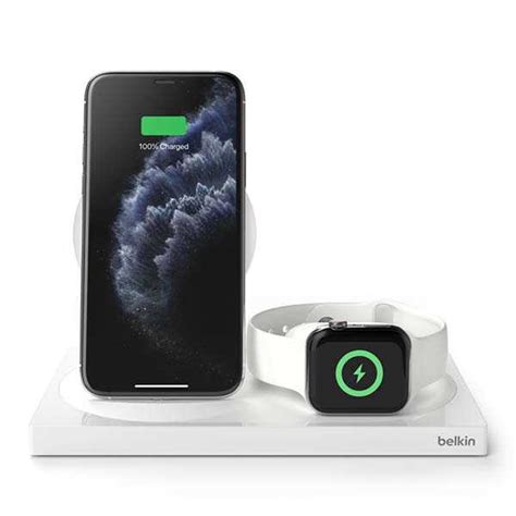 Belkin BoostCharge 3-In-1 Wireless Charging Dock Special Edition ...