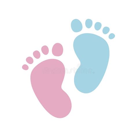 Baby Feet Clipart Stock Illustrations – 242 Baby Feet Clipart Stock ...