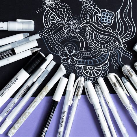 Best (and Worst) White Pens for Drawing: The Ultimate White Pen Test!