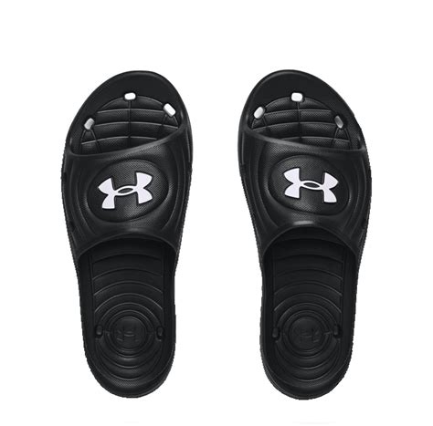 Under Armour Men's UA Locker IV Slides - Black | Brandzz