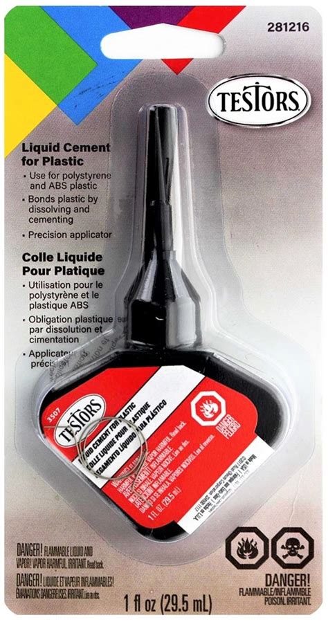 Testors Liquid Cement with Applicator (Similar to and Replacement for ...