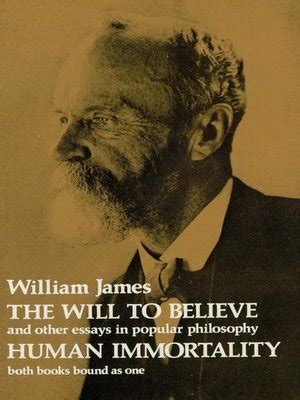 The Will to Believe and Human Immortality by William James · OverDrive: ebooks, audiobooks, and ...