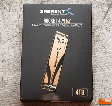 Sabrent Rocket 4 Plus 4TB NVMe SSD Review - Legit Reviews