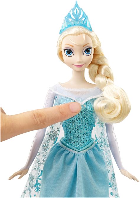 Amazon.com: Disney Mattel Frozen Singing Elsa Doll: Toys & Games