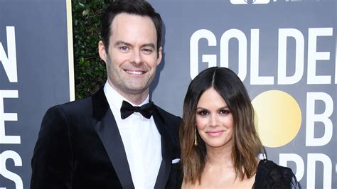 Bill Hader and Rachel Bilson Confirm Relationship on Golden Globes Red Carpet