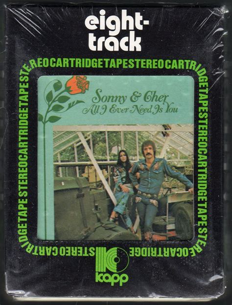 Sonny & Cher - All I Ever Need Is You 1971 KAPP A22 8-track tape