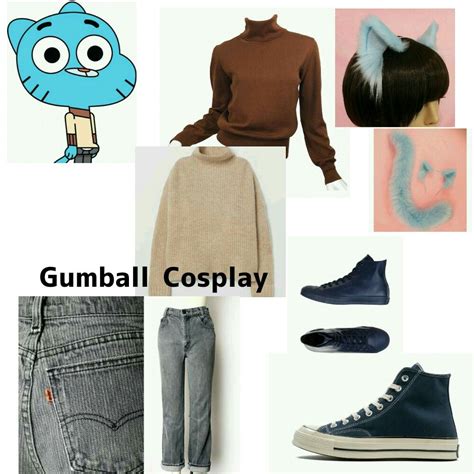 Gumball watterson cosplay costume /tawog/ | Ideias de cosplay, Ideias ...