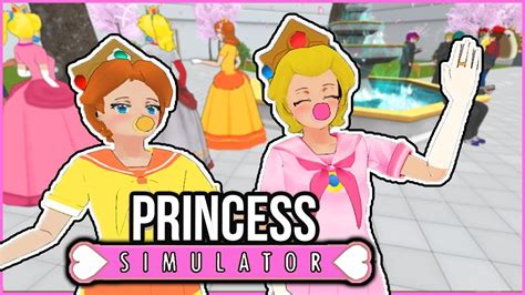 PRINCESS PEACH AS A CHILD? CHILD DAISY? PRINCESS SIMULATOR! MARIO MOD 1 ...