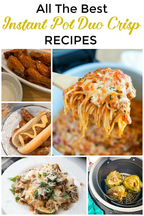 Instant Pot Duo Crisp Recipes - Instant Pot Cooking