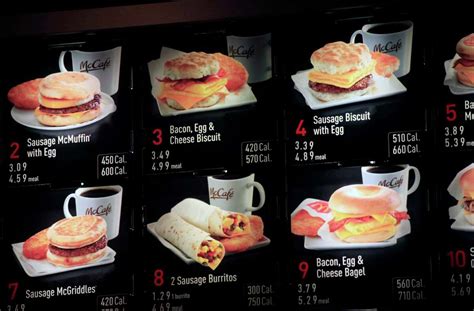 McDonald's breakfast menu, ranked