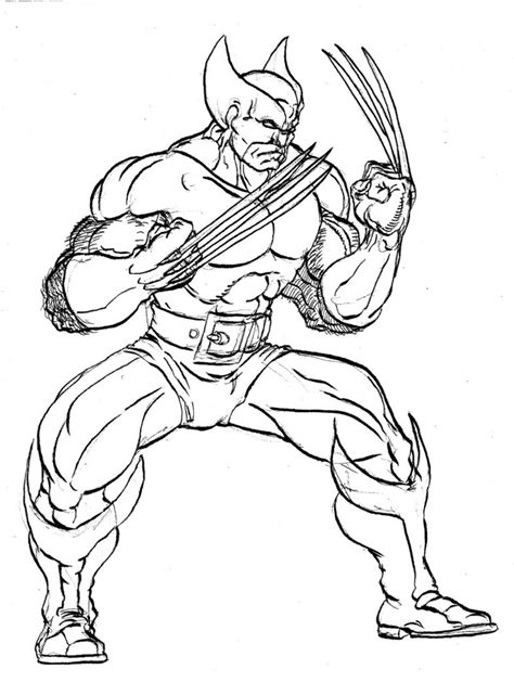 Wolverine #74837 (Superheroes) – Free Printable Coloring Pages