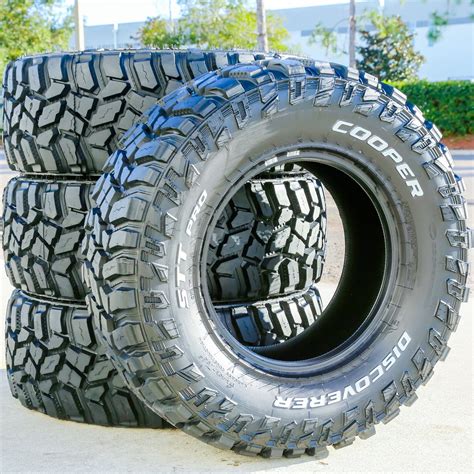 Set of 4 (FOUR) Cooper Discoverer STT Pro LT 315/70R17 (35X12.50R17) E ...