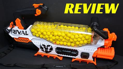 [REVIEW] NERF RIVAL PROMETHEUS MXVIII-20K (Best Rival Blaster Yet?) - YouTube