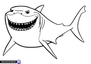 Coloring Book Nemo - Free printable coloring pages