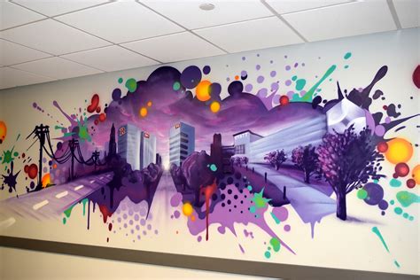 New Jersey Mural Artist: Hyatt Regency Graffiti Art Installation in NJ