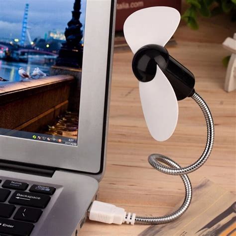 1PC Portable USB Fan Colorful Flexible Mini USB Cooling Fan Cooler For ...