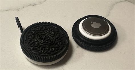 Oreo Airtag Keychain por maxelman | Descargar modelo STL gratuito | Printables.com