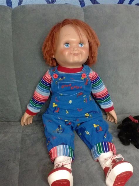 CHILD'S PLAY GOOD GUY DOLL CHUCKY LIFE SIZE PROP REPLICA 1:1 W/ GOOD ...