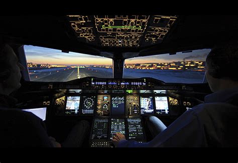 Airbus A380-800 Cockpit Picture