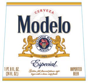 Modelo Especial - Bottle / Can | Beer label, Beer bottle labels, Beer logo