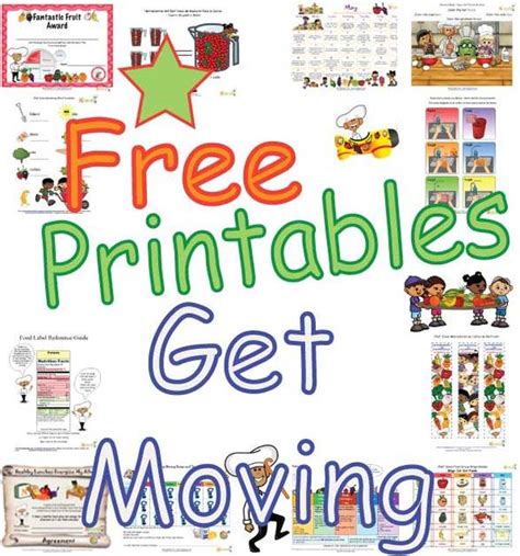 Exercise and Being Active WorkSheets And Activities For Preschool and Elementary School Age Children