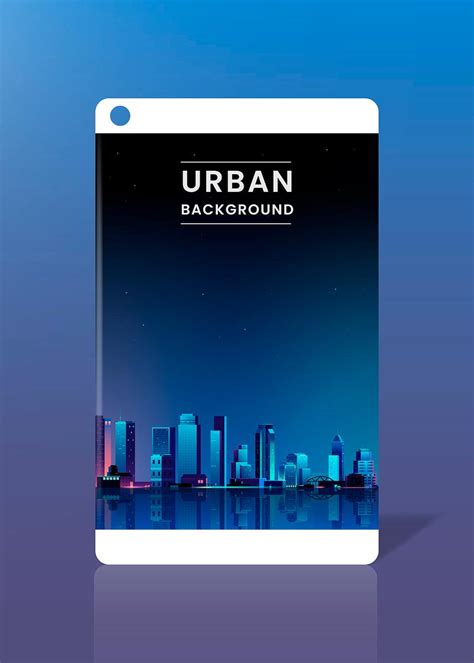 City night time vector | Free stock vector - 725