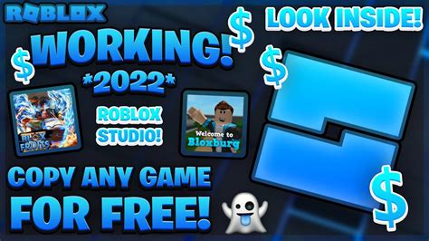 HOW TO COPY ANY GAME WITH SCRIPTS IN ROBLOX 2022!!! WORKING - YouTube