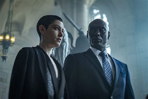 John Wick 3: Parabellum, Lance Reddick, Asia Kate Dillon in una scena del film: 489475 ...