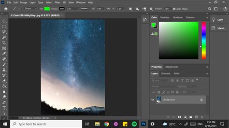 How To Fit An Image To Your Screen or Canvas In Photoshop