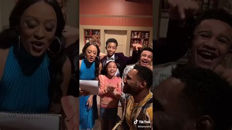 Tia Mowry and the cast of family reunion on tik tok - YouTube