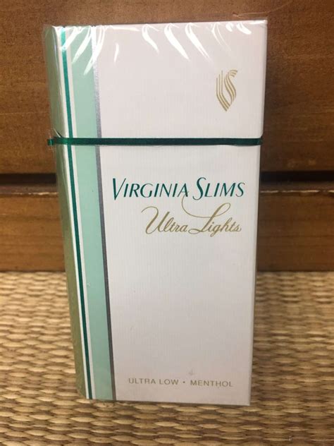 Virginia Slims Ultra Lights Menthol Cigarette Hard Pack! - Danly's ...