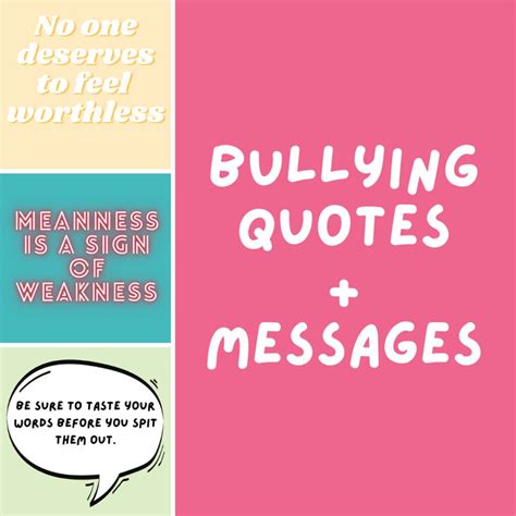 Inspiring Anti Bullying Quotes + Messages - Darling Quote