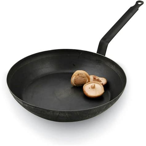 Paderno World Cuisine Carbon Steel Black Steel Frying Pan, 17.75", A4171645 - Walmart.com ...