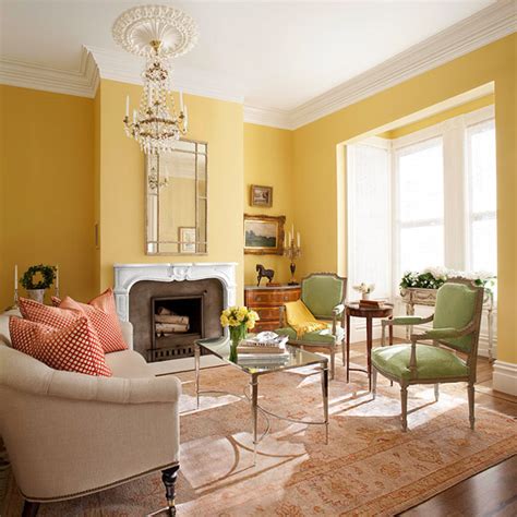 New Home Interior Design: Yellow Color Schemes