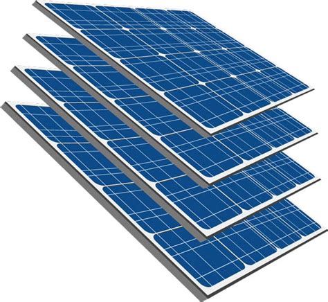 Solar panels vectors design