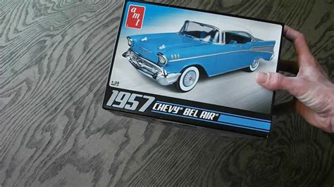 #24 - 1/25 AMT 1957 Chevy Bel Air Review - YouTube