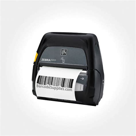 Zebra Mobile Printer Labels - White