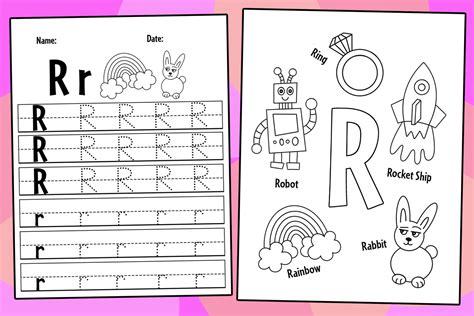 Free Printable Letter R Worksheets for Preschool ⋆ The Hollydog Blog