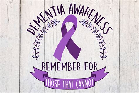 Dementia SVG Dementia Awareness Support Svg Dementia Cut - Etsy