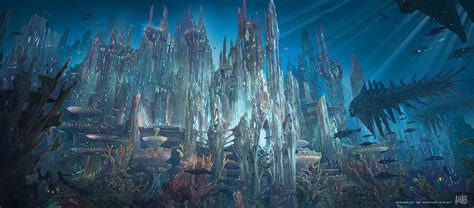 ArtStation - AQUAMAN - Fisherman Kingdom, Jeremy Love | Aquaman ...