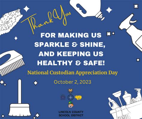 National Custodian Appreciation Day! /¡Día Nacional del Custodio ...