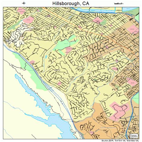 Hillsborough Ca Zoning Map