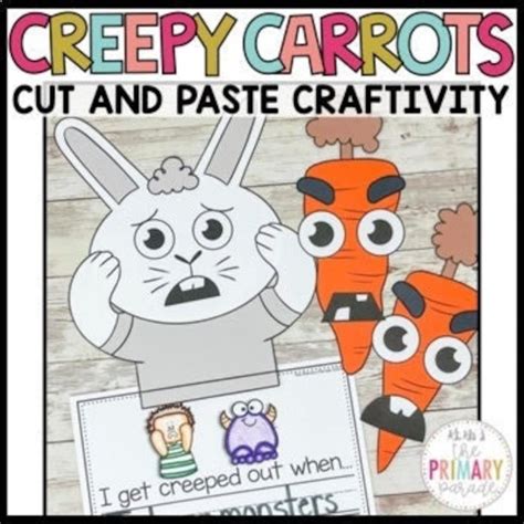 Creepy Carrots Craft Halloween Craft Halloween Read Aloud - Etsy