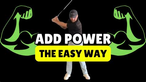 Add More POWER To Your Golf Swing - YouTube