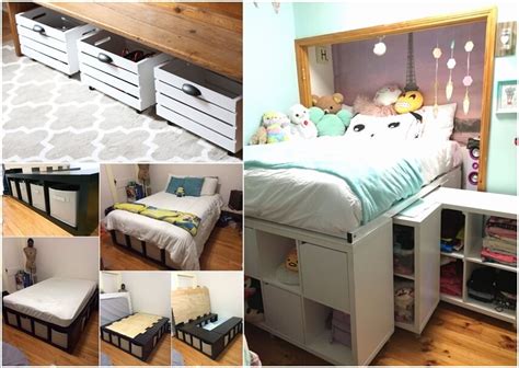 10 DIY Under Bed Storage Ideas