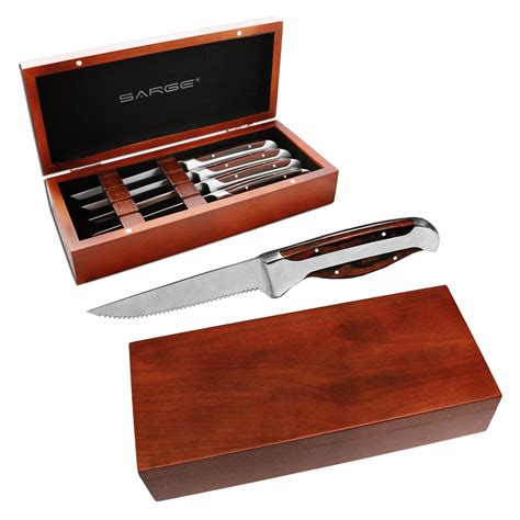 Steakhouse - 4pc Rosewood Steak Knife Set