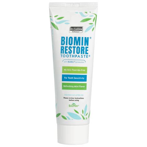 BioMin® Restore Toothpaste® - Dr.Collins, Inc.