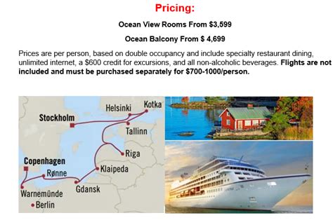 Baltic Sea Cruise - 8 countries - Protection Point Advisors, Inc.