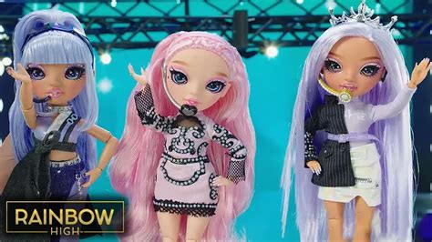 Rainbow Vision Royal Three K-pop Dolls | Rainbow High - YouTube