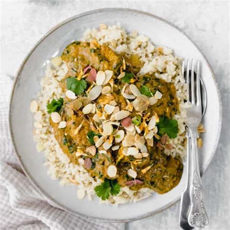 Chicken and Spinach Curry (Palak Chicken) | The Real Food Geek